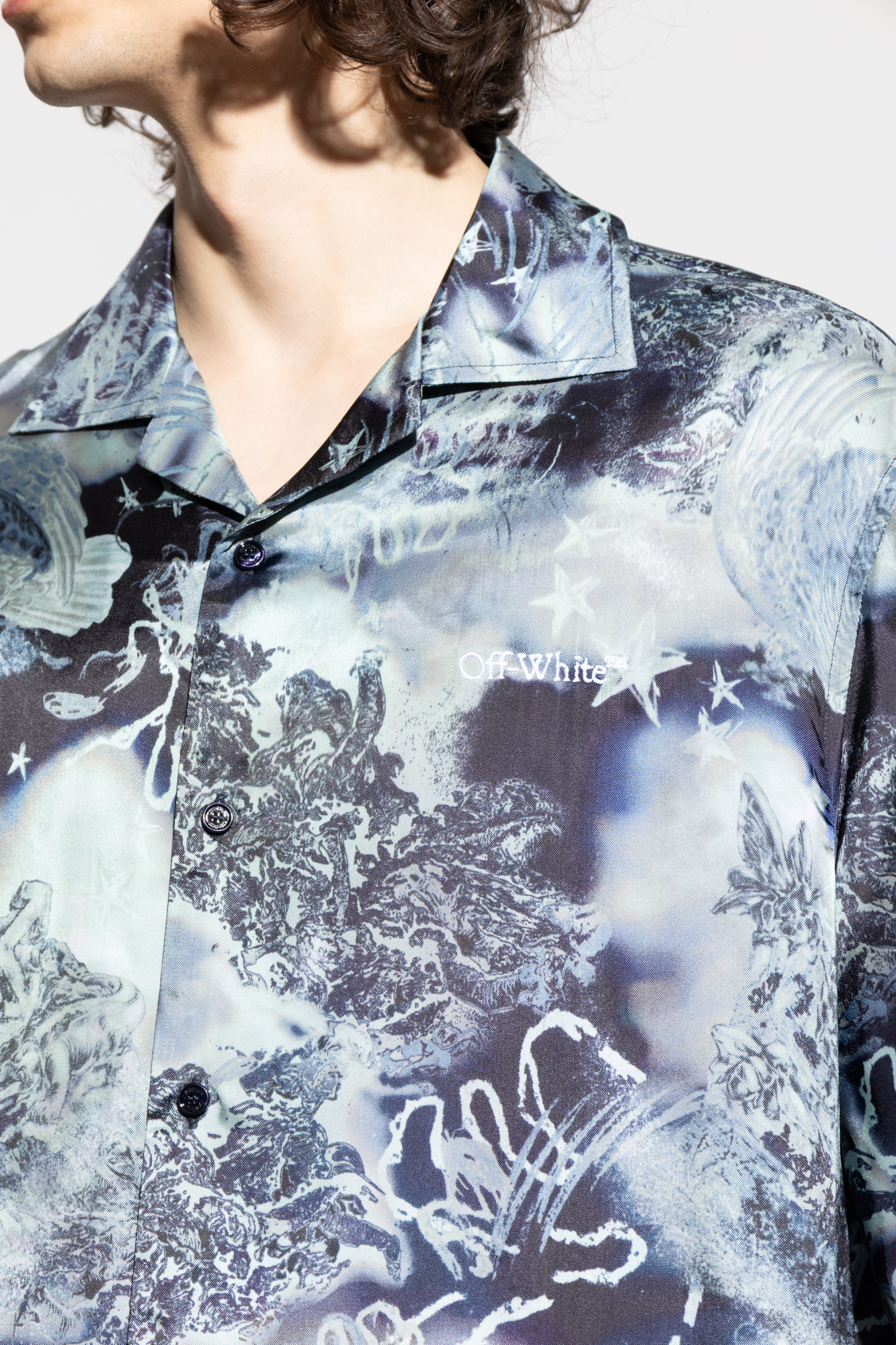 Off-White Shirt with logo | Men's | Vitkac